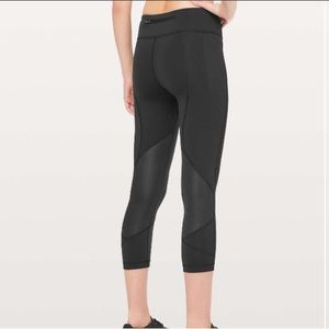 Lululemon Pace Rival Crop *Full-On Luxtreme 22"